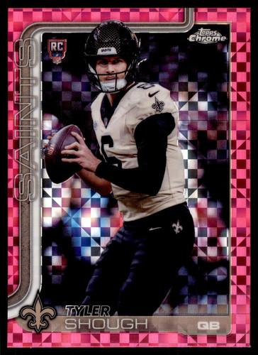 2025 Topps Chrome Football Pink X-Fractor Pick Your Card & Complete Your Set!