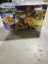 2021 Playmates TMNT Party Wagon  Attack Van Teenage Mutant Ninja Orginal Box