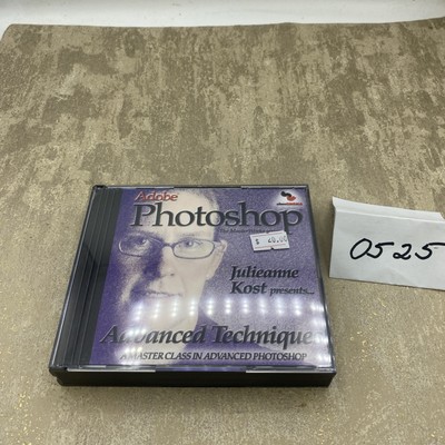 Adobe Photoshop Advanced Tech training by Julieanne Kost - set of 4 CD s