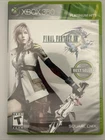 Final Fantasy XIII (Microsoft Xbox 360, Platinum Hits) CIB Complete *BRAND NEW*