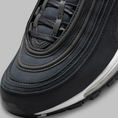 Nike Air Max 97 Black Off Noir Black White DQ8574-001 Mens 8.5 Nike Air Max 97 SE Off Noir Black White Men main image 3