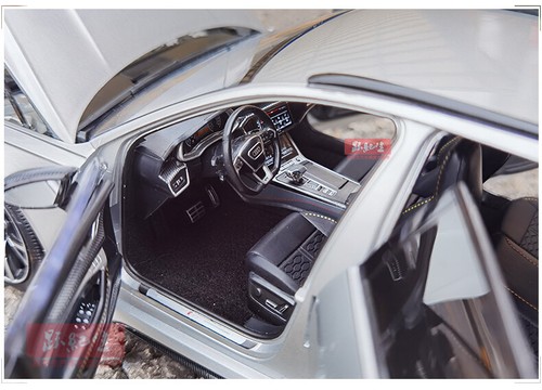 1:18 Audi RS6 C7 C8 Station Wagon Sedán Modelo Coche Placa Personalizada - Imagen 6 de 18