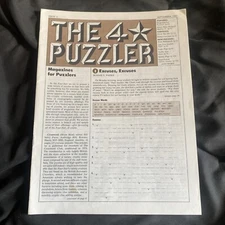 The Four Star Puzzler Issue 21