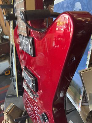 2001 Epiphone Beast Signed By Chris Jericho WWF With Papers Fozy