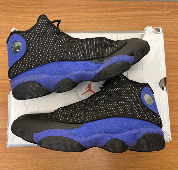 jordan retro 13 black hyper royal blue