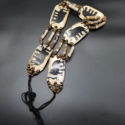 Elephant Beaded Tie Belt s-l400.jpg main image 2