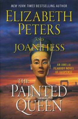 The Painted Queen: A Novel (Amelia Peabody) - Hardcover - GOOD