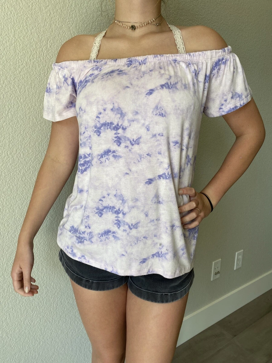 Off shoulder cheap top hollister