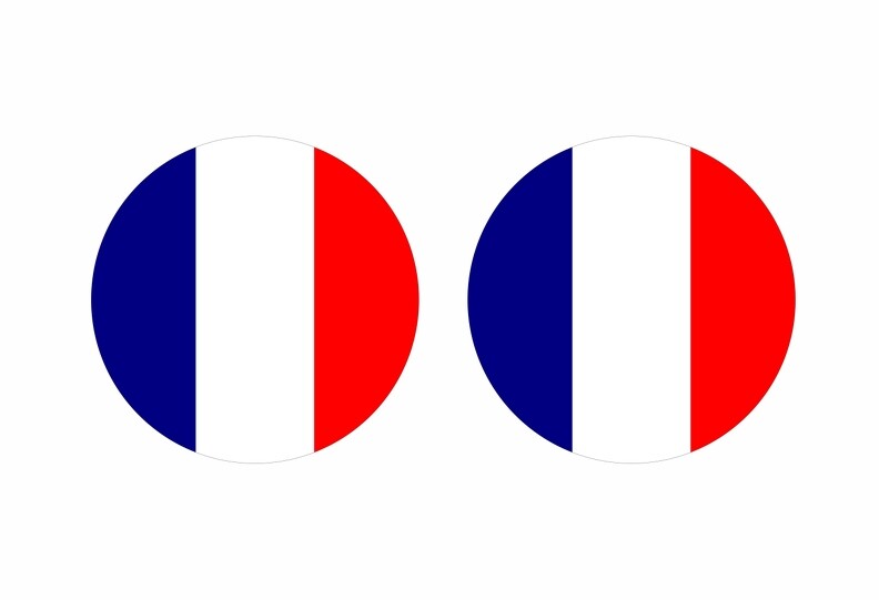 3D Aluminium Alloy Metal FRANCE Map Flag Emblem Car Truck Sticker Auto Decal Sti