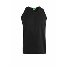 Image of Duke London Mens Big and Tall Plain Vest Slim Fit Round Neck Sleeveless Tank Top