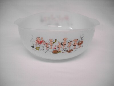 【新品未使用】Fire king Anchor Hocking ボウル 【稀少】 Anchor Hocking Fire King Blue Cornflower Vintage Soup Cereal Bowl Milk