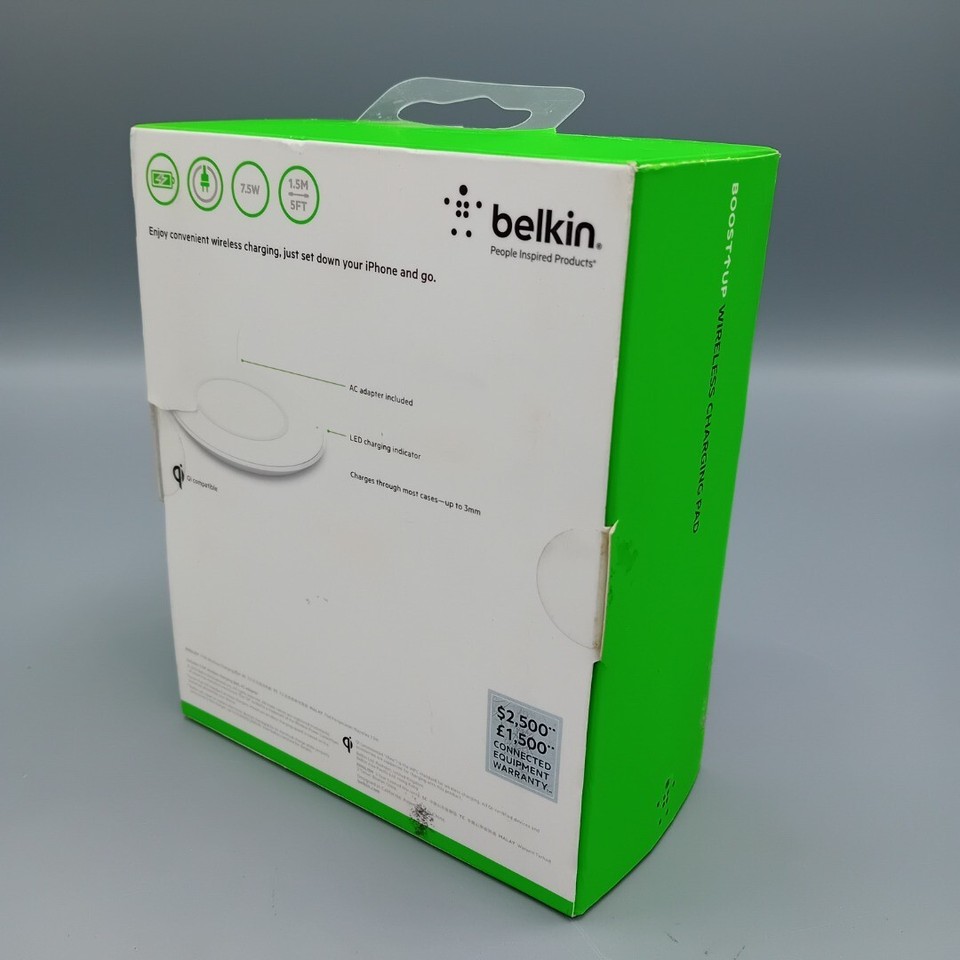 Belkin Wireless Charging Pad iPhone 8, iPhone 8 Plus, iPhone X White