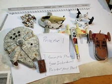 CHOOSE Star Wars Die-Cast Ion Cannon Deathstar Escape Parts TIE fighter Falcon