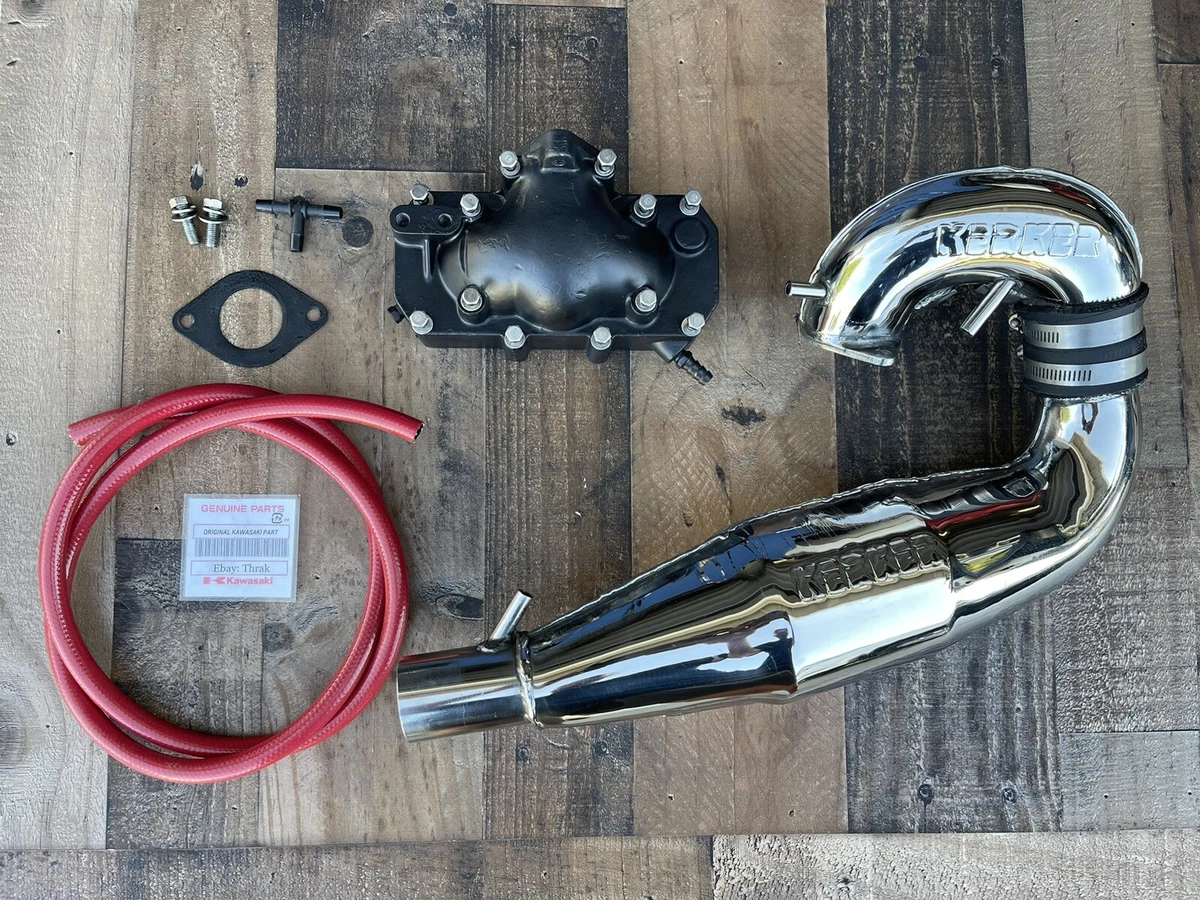 Kawasaki JS 440 550 SX Kerker Racing Exhaust Pipe Muffler
