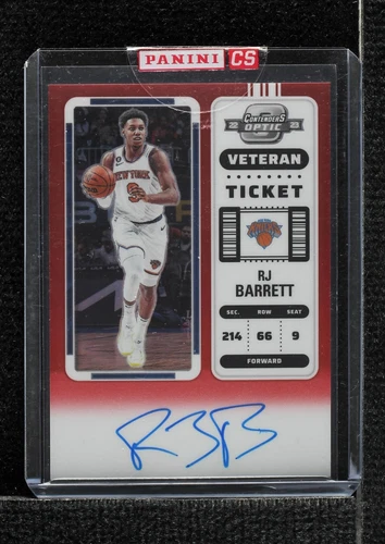 2022-23 Panini Contenders Optic - RJ Barrett #VT-RJB