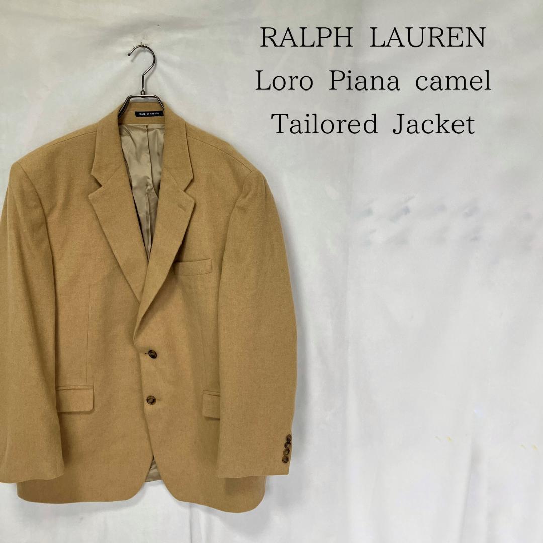 Ralph Lauren Loro Piana Tailored Jacket 100% Camel Hair