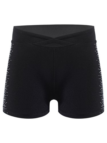 Kids Girls Bottom Skating Shorts Bike Pants Safety Performance Ballet Costume - Picture 11 of 38