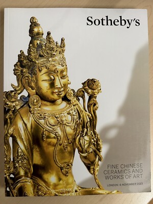 Sotheby's Fine Chinese Ceramics Works of Art London 2013 | eBay