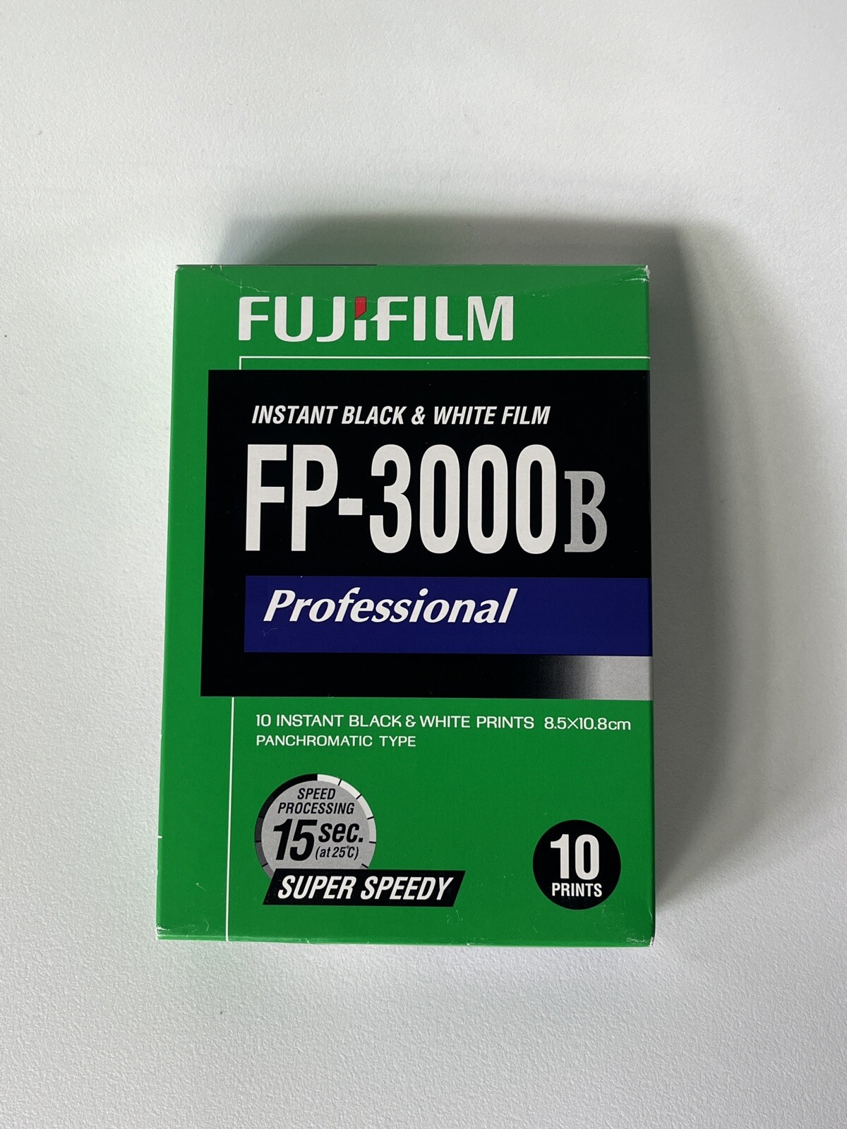 Film Instantané Fujifilm FP-3000B (Noir Et Blanc, 3000 ISO) - Périmé 2011