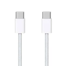 Original OEM APPLE Iphone 15/16 Pro & PLUS Braided 60W USB-C To C Charge Cable