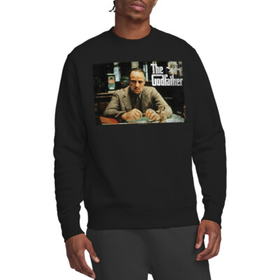 Godfather Don Pic Unisex Sweatshirt, schwarz