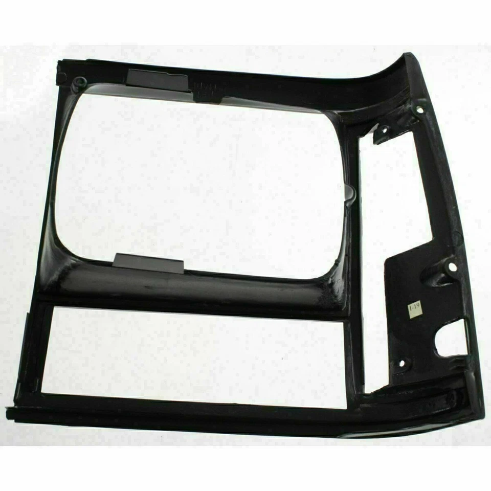 New For 1991-1996 Jeep Cherokee Front Grille Black Headlight Door Bezel Set 3pcs - Image 4 of 4