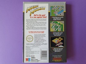 MARBLE MADNESS / Nintendo NES PAL B FRA / ATARI GAMES / TBE + Crystal Box