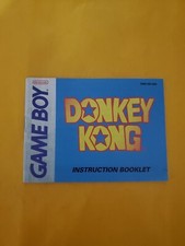 Nintendo Gameboy Manual Only Donkey Kong