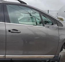 Peugeot 2008 Mk1 2013-2019 Front Door Panel Left Side Black Platinum Grey EVL