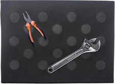 Flexible Magnetic Tool Holder Mat For Bolts, Nuts, Screw Parts Tray 11.8"x8" 1pc