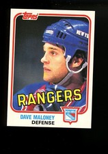 1981 Topps #100 Dave Maloney New York Rangers Sharp Pack Fresh QTY!