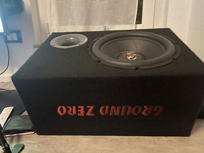 ground zero subwoofer 30cm