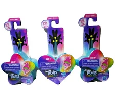 Lot of 3 Assorted Trolls World Tour Tiny Dancers Series 1 Blind Box Toys Blue