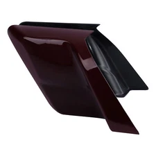 Stretched Side Cover Fairing Fit For Harley Street Glide 14-23 Billiard-Burgundy