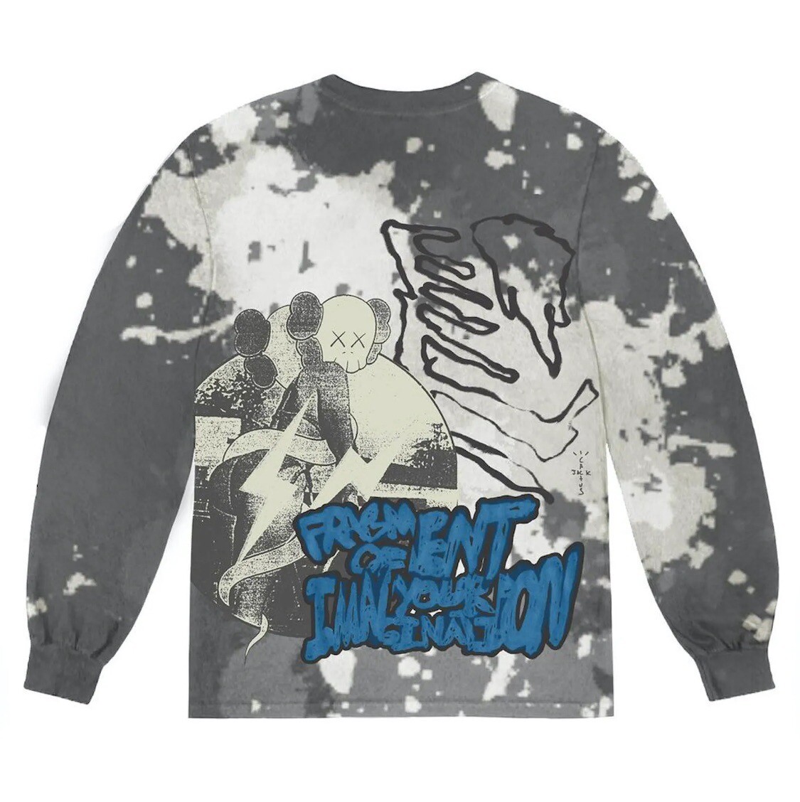 Travis Scott Cactus Jack x KAWS For Fragment L/S Tee, Large