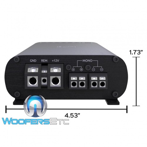 WAVTECH LINK 500.1 MINI MONOBLOCK 500W RMS SUBWOOFERS BASS SPEAKERS AMPLIFIER - Picture 5 of 5