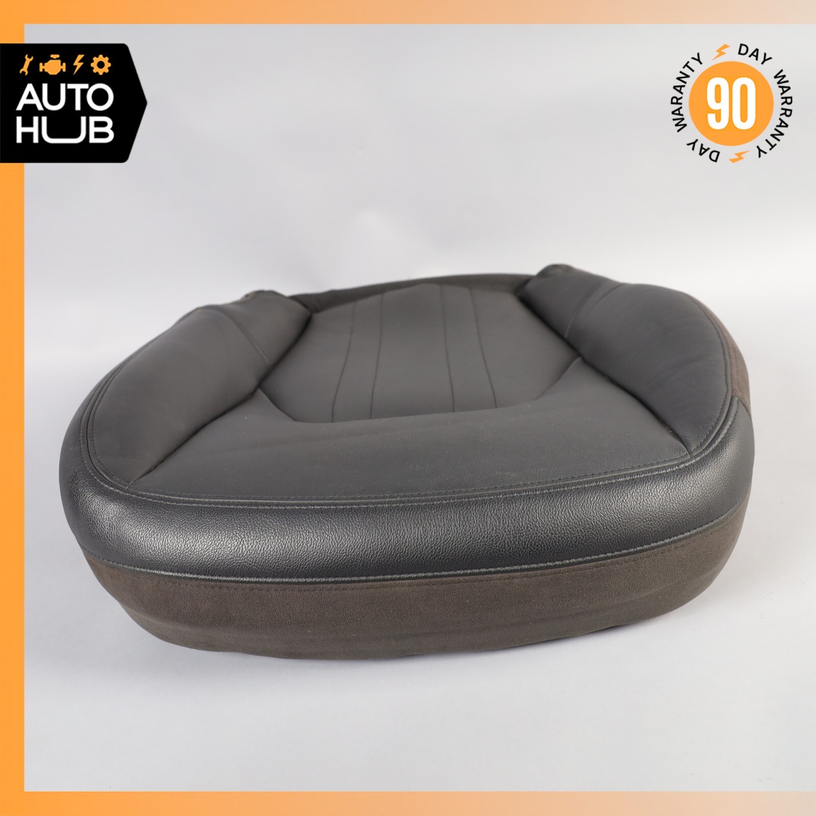 17-22 Maserati Ghibli M157 Front Right Lower Bottom Seat Cushion Black OEM 41k