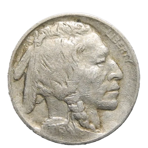 1913 Buffalo Nickel Five Cents 5c Coin ecoinsales