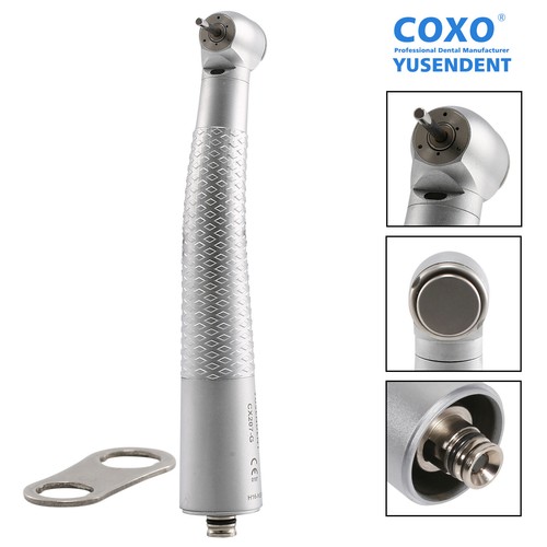 COXO Turbina Dental Luz LED Fiber Optic Handpiece Compatible NSK Acople - Imagen 2 de 11
