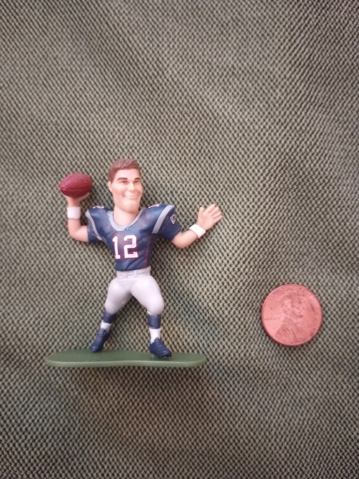 McFarlane NFL Small Mini Pros Tom Brady Mini Figure Patriots  Rare!