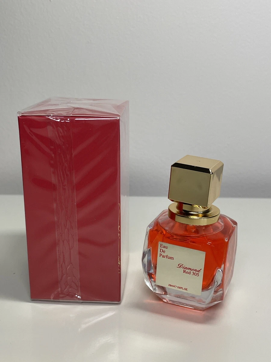 New In Box eau de parfum Diamond Red 305 Rouge 540 EFP 25 ml 0.9 FL Oz New