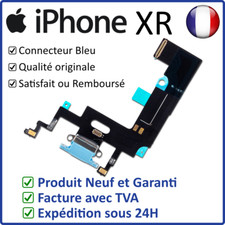 IPHONE XR Dock Blu - Flat Flex Flessibile Connettore Da Carica Lightning E Micro