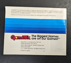 Jeopardy 25th Anniversary Edition (NES, 1990) Authentic, Sleeve & Manual