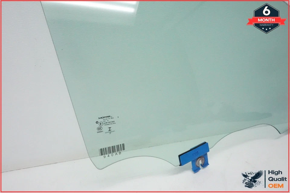 2017-2025 CHRYSLER PACIFICA FRONT RIGHT PASSENGER SIDE DOOR WINDOW GLASS OEM - Image 3 of 4