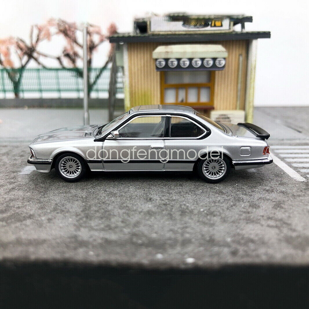 1/64 Scale Street Weapon E24 6 Series 635 CSI Silver Diecast Car