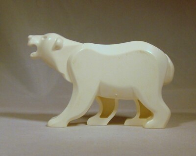 LEGO Polar Bear Minifigure White Arctic Animal FREE Grab Bag Gift
