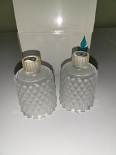 PARTYLITE Florentine CRYSTAL P0482 Peglights Hand Crafted Retired Votive Cups