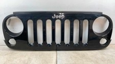 Jeep Wrangler Jk Front Grille Assembly Px8 Black Oem Stock 2007 2008-2018 181133