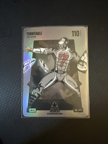 Bo Jackson Battle Arena Silver Steel Battlefoil SBF-23 Turntable Trea Turner