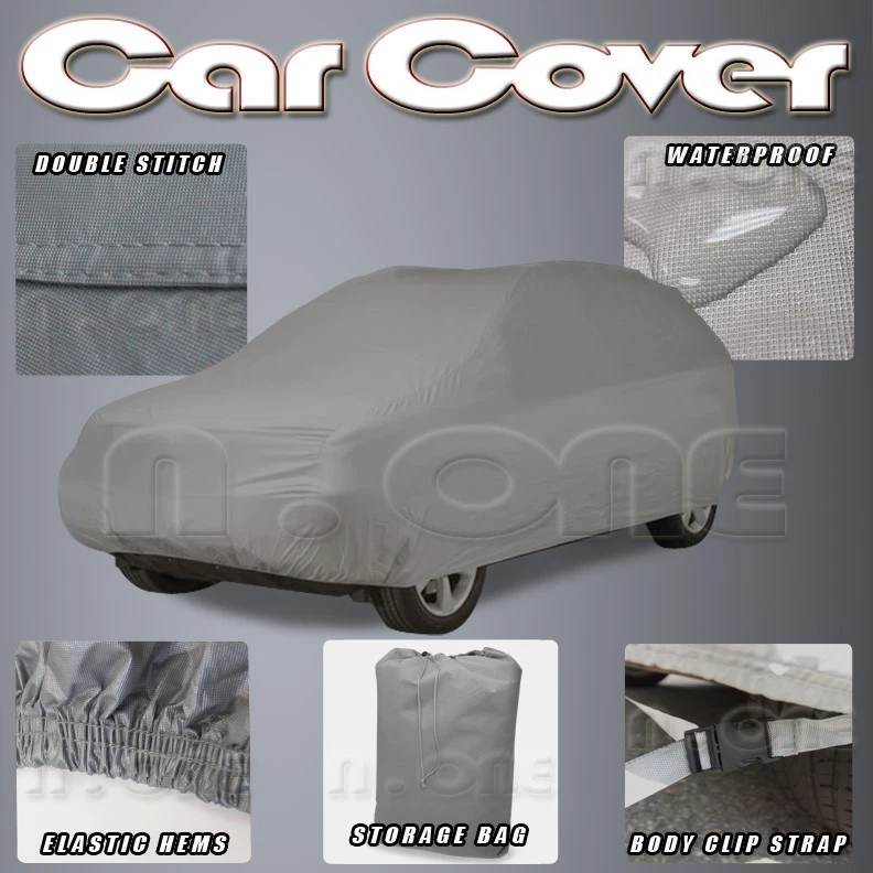 Only Fit SUV Car Cover Waterproof Surface Outdoor Sun Rain Dust Protection Foto 3 de 4